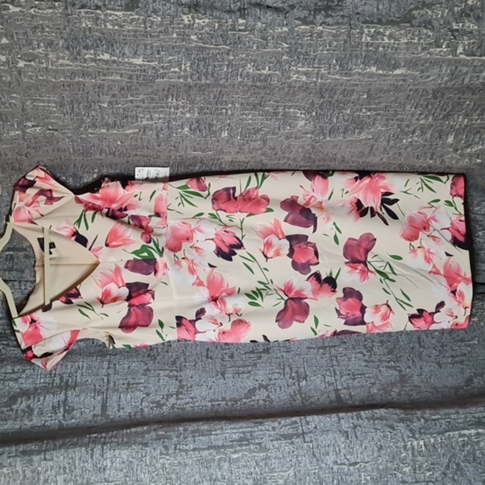 Connected Apparel,  Floral Dress, Size 10, N/WOT